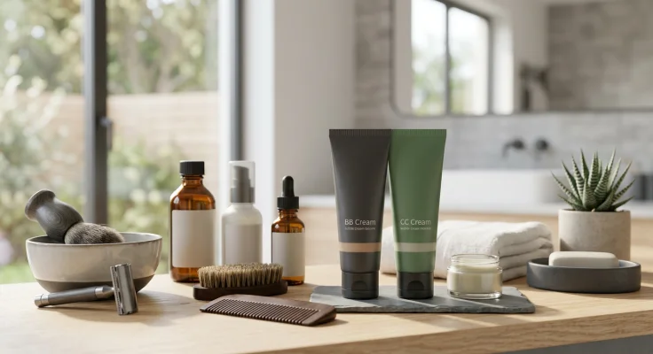 BB Cream y CC Cream para Hombre: Uso Natural sin Parecer Maquillado