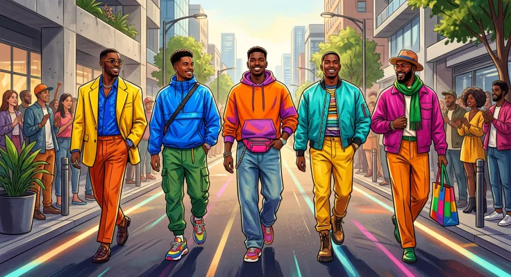 Dopamine Dressing para Hombre: Viste con Colores que dan Alegría