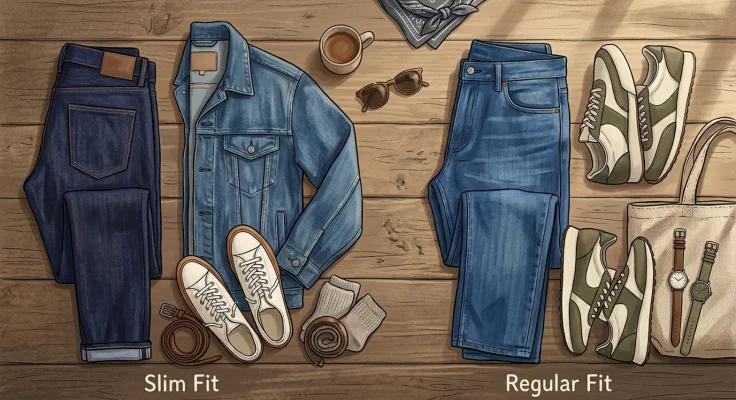 Jeans Slim Fit vs Regular Fit para Hombre: ¿Cuál Elegir?