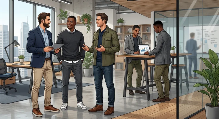 Smart Casual para Hombre en la Oficina: Guía Completa de Estilo